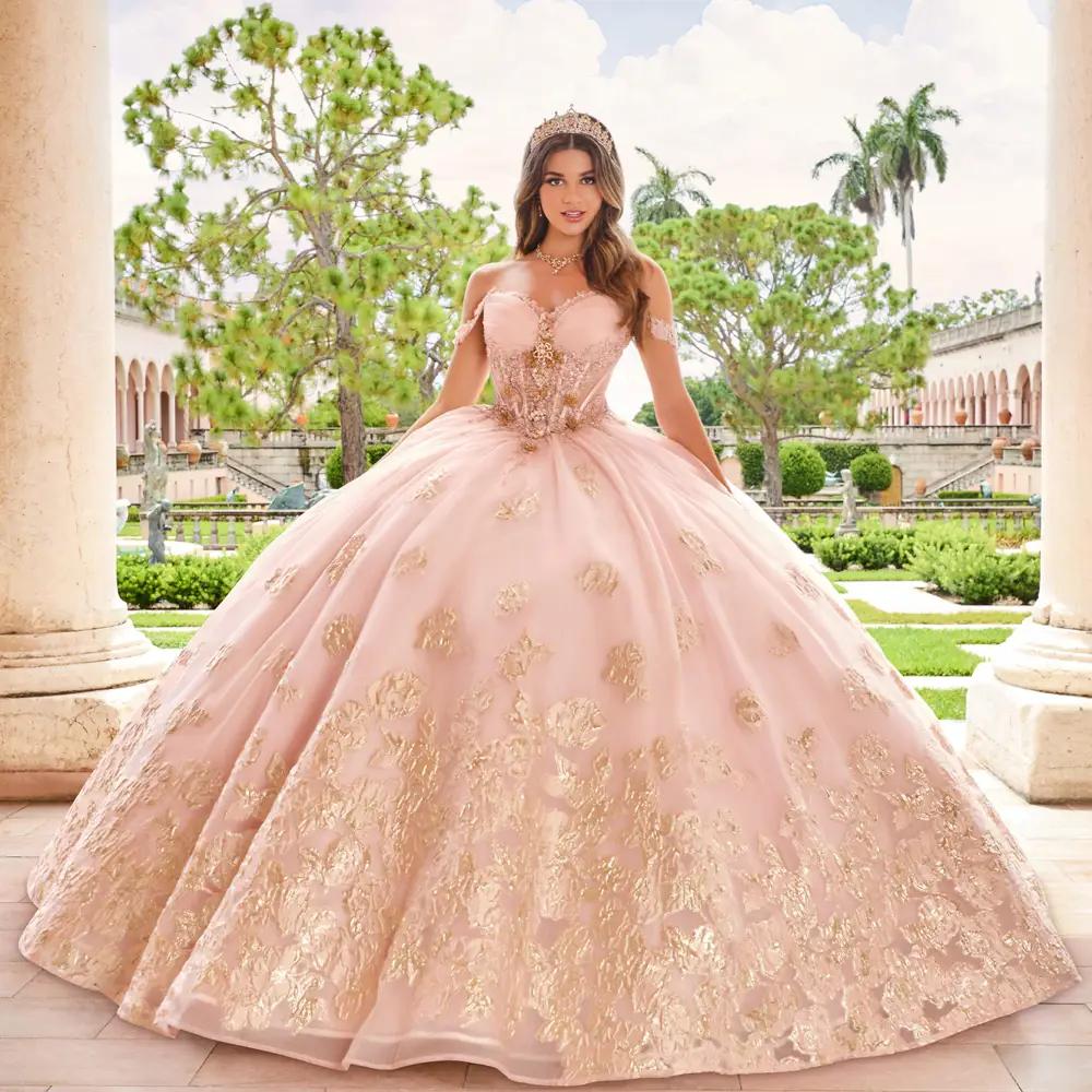 pink quince dress